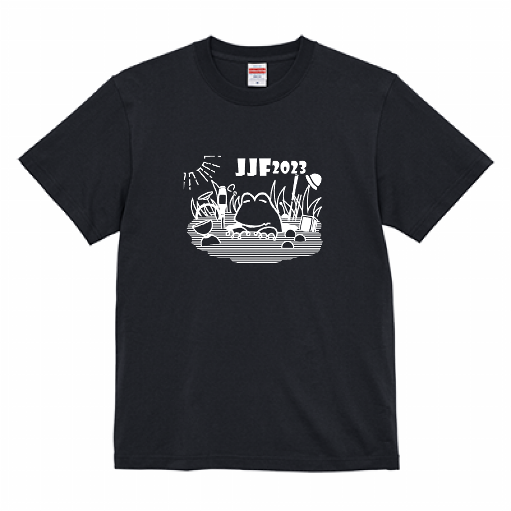 JJF2023 Official T-shirt front black