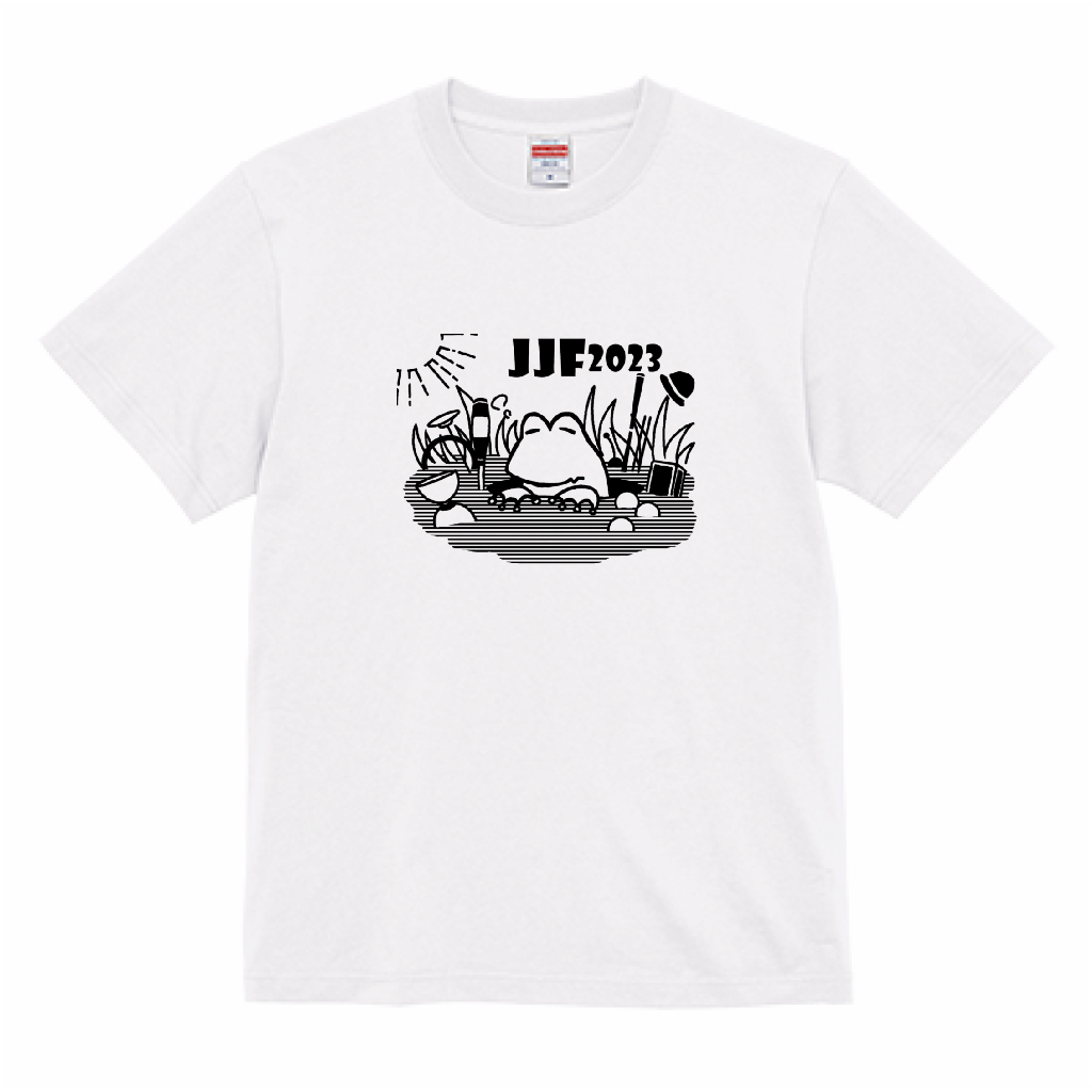 JJF2023 Official T-shirt front white