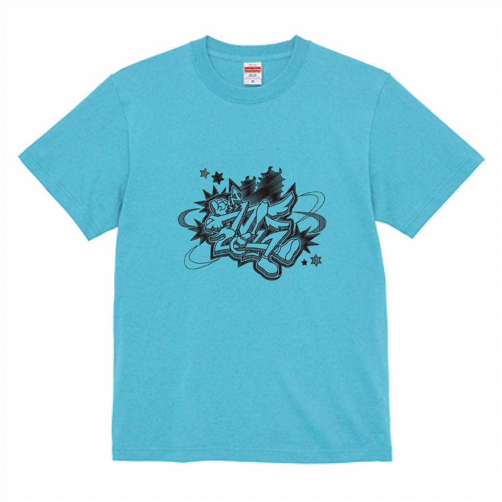 JJF2024 Official T-shirt aqua blue